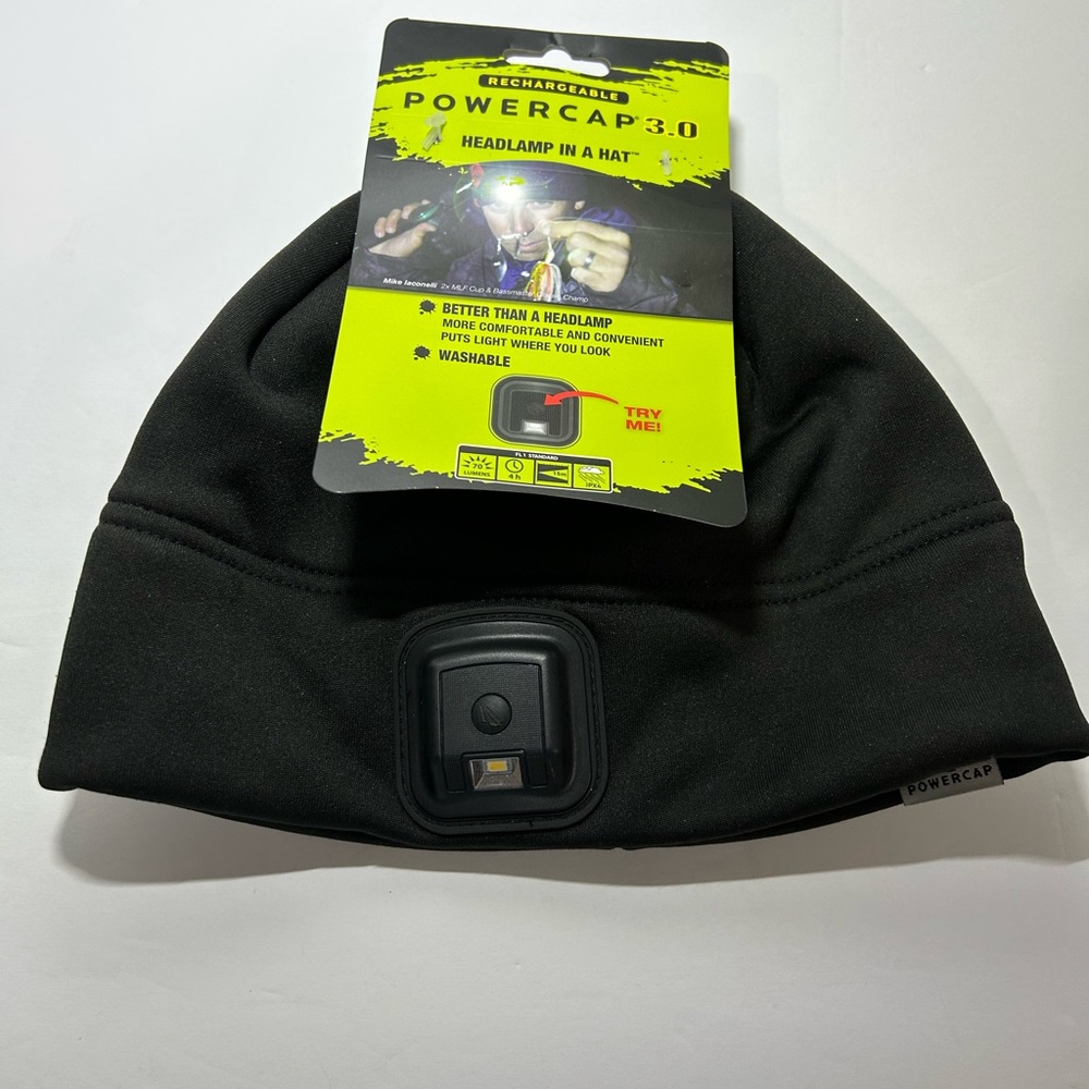 Hat Power Cap 3.0 with headlamp